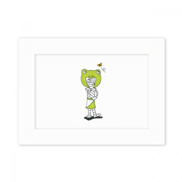 egypt horus frog hat photo mount frame picture art painting desktop 5x7 inch