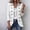White, variant on Ruffle Jacket for Women Button Ruffle Trim Retro Light Jackets Chic Ruffled Double-Breasted Boho Embroidery Jacket