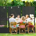 thumbnail image 3 of MAYEERTY Black Metal Planting Box with Climbing Trellis & Louvered Classic Shutter Design, 3 of 5