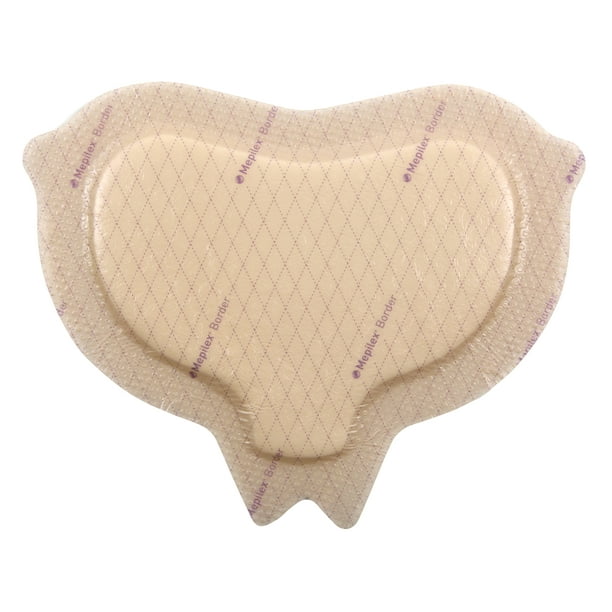 Mepilex Border Sacrum SelfAdherent Absorbent Bordered Foam Dressing 6.