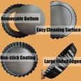 thumbnail image 3 of 6 Pack 5 Inch Mini Tart Pans with Removable Bottom Round Nonstick Quiche Pan, Heavy Duty Fluted Side Pie Tart Molds, 3 of 6