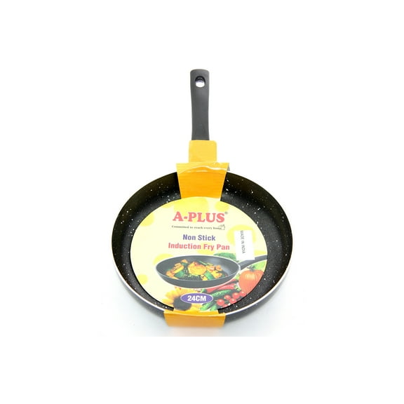 NonStick Frying Pan Induction Bottom Marble Coating 9.5 inches Aluminum 24 cm
