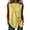Yellow, variant on Dvprdro Womens Round Neck Tie Front Tank Top Linen Sleeveless Loose Fit Solid Summer Casual Tops