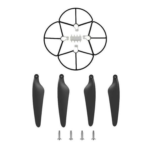 Drones Drones Drones 4Pcs Protective Cover +4Pcs Propeller for Hubsan Zino H117S Drone Accessories