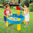 thumbnail image 4 of Costway Kids Sand and Water Table Activity Table Sandbox w/ 18 Pcs Accessories, 4 of 11