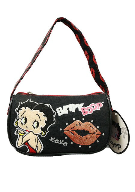 Betty boop|Betty boop purse|betty boop black purse|purse|showgirl betty boop flat purse|betty boop bag|comics|
