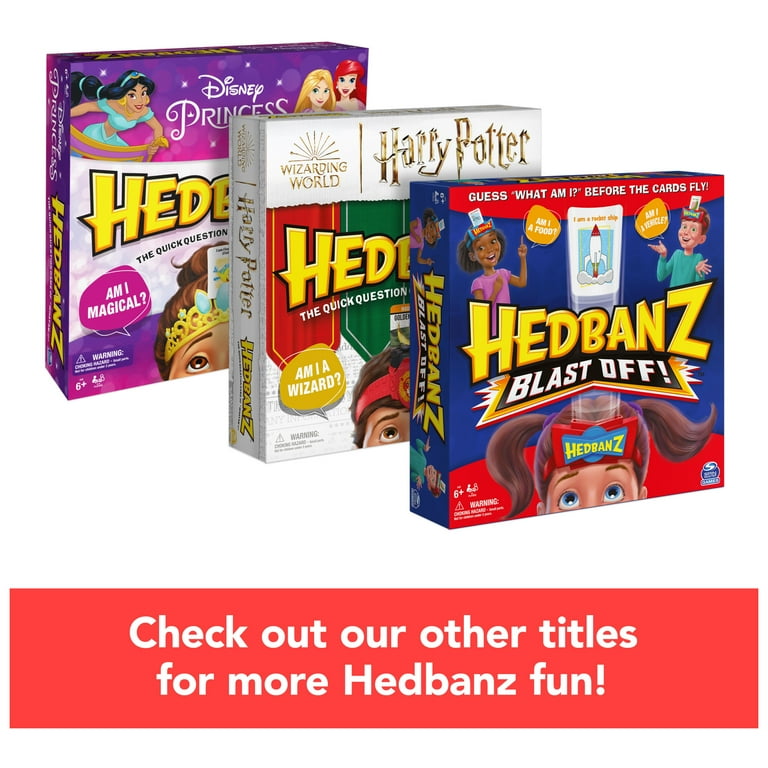 Disney Hedbanz 2nd Edition Picture Guessing Family Board Game for Adults and Kids Ages 7 and up Styles May Vary Walmart