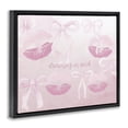 thumbnail image 2 of Stupell Industries Glam Dreaming In Pink Black Floating Frame Canvas Art, 21 x 17, by Kim Allen, 2 of 8