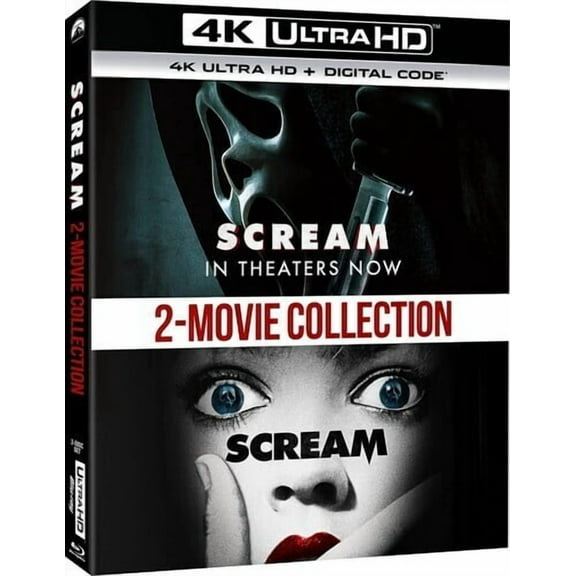Scream 2-Movie Collection (4K Ultra HD   Digital Copy)