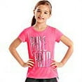 thumbnail image 2 of Hanes Tee (OK327) Rule The Field/Pink Extreme, M, 2 of 3