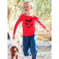 thumbnail image 2 of Flying Bats Happy Halloween  Long Sleeve Toddler -Image by Shutterstock,  3 Toddler, 2 of 4