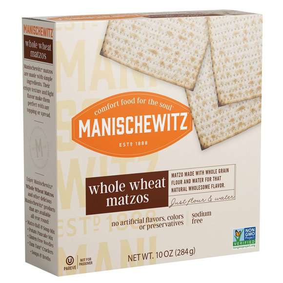 Manischewitz Matzo Whole Wheat