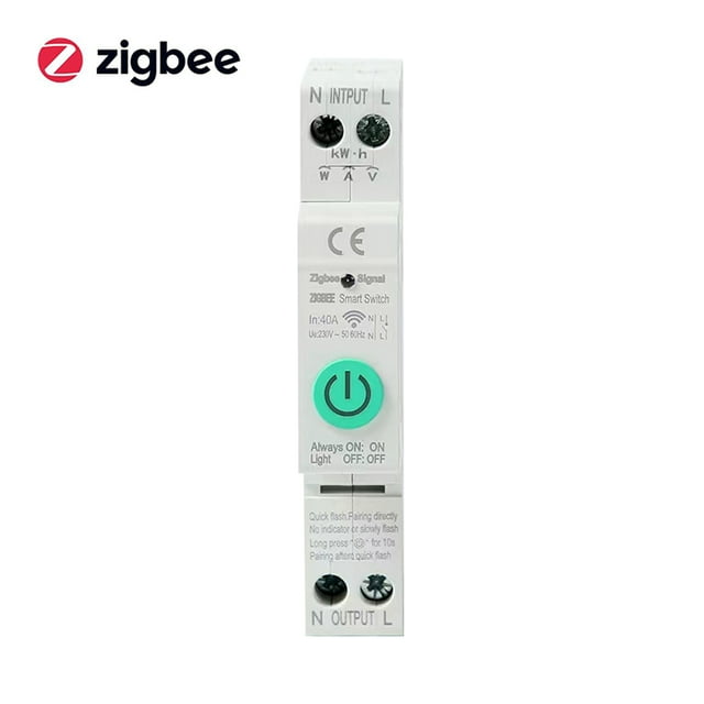 Labymos Zigbee Disjoncteur Intelligent Application Mobile Sans Fil Contrôle à Distance Équipement d'Automatisation Domestique avec Commande Vocale