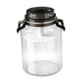 thumbnail image 2 of jifeng Pickle Jar Fermentation Bottle Food Storage Container for Picnic Work Pantry Black 7 L, 2 of 9