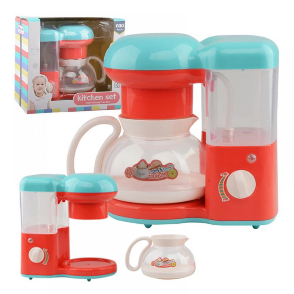 Adorable Pretend Play Kitchen Set w Toaster Mixer Blender w  Lights & Motion 