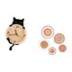 thumbnail image 5 of Reloj De Pared, Decoración De Pared, Regalos, Ligero, Sin Tictac, Adorno Colgante, Arte De Pared único De Ratán Tejido Para Dormitorio, Pasillo, Oficina, Hogar, Porche, 5 of 8
