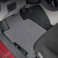 thumbnail image 5 of Ikon Motorsports Floor Mats Compatible With 2008-2012 Honda Accord Sedan 4-Door, Gray Latex All Weather Car Auto Front Rear Carpets Liner 5PC Set Protector, 5 of 7