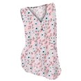 thumbnail image 2 of LYXSSBYX Plus Size Womens Tops Short Sleeve Clearance Fashion Women's Loose Daisy Print V-Neck Sleeveless Vest T-Shirt Blouse Tops, 2 of 4