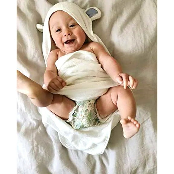 WujaBuja Organic Bamboo Hooded Towel, 1 Count