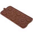 thumbnail image 4 of VGEBY Chocolate Mold,Bakeware,Chocolate Mold Tray Button‑Shape Mold DIY Fondant Pastries Candy Making Baking Tools, 4 of 8