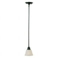 thumbnail image 2 of Maxim 91009ICBK Linda 1-Light Mini Pendant Light Fixture Black, 2 of 3