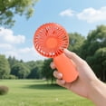 thumbnail image 5 of Desktop and Handheld Small Fan USB Rechargeable Portable Fan with Three Speed Settings Powerful Wind for Indoor Outdoor Use Personal Cooling Device, 5 of 5