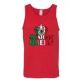 thumbnail image 2 of Wild Bobby Mexican Queen Latin Pride Men Graphic Tank Top, Red, X-Large, 2 of 5