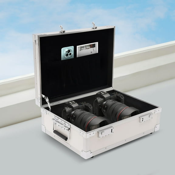 Bilateral Combination Locks Storage Box Lock Box For Personal Items Cash Laptop