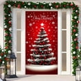 thumbnail image 3 of Event & Party And Snowman Door Sign Decorative Tapestry Holiday Party Door Curtain Tapestry, 3 of 5