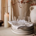 thumbnail image 4 of Thyme & Table 12 fl oz White Pumpkin Charm Glass Set, Pack of 2, 4 of 5