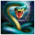 thumbnail image 1 of Cuadros Decorativos 5D DIY diamante pintura completo taladro cruz puntada serpiente bordado mosaico imagen Ehuebsd Nuevos Originales, 1 of 9