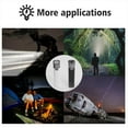 thumbnail image 4 of Greeniant Mini linterna LED, linterna USB portátil con banco de energía, foco de seguridad para el hogar de emergencia nocturna, lámpara artesanal para Ropa Deportiva, Zapatos Blanco Greeniant OD002630-02B, 4 of 6