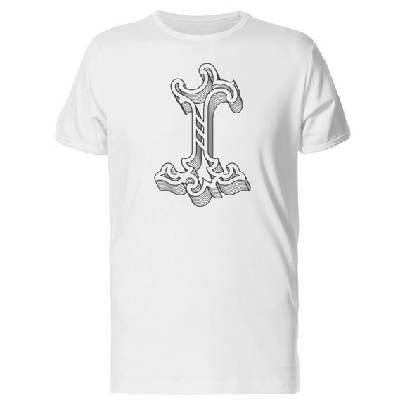 Royal Capital Letter I Tee Men's -Image by Shutterstock