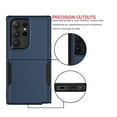 thumbnail image 5 of Samsung Galaxy S23 Ultra Case ,Sturdy Phone Case for Galaxy S23 Ultra 6.8 inch ,Tekcoo Shockproof Protection Heavy Duty Armor Hard Plastic & Rubber Rugged Bumper 2-in-1 Case Cover -Dark Blue, 5 of 8