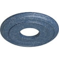 thumbnail image 3 of Ekena Millwork 12 3/8"OD x 4"ID x 1 1/8"P Classic Ceiling Medallion (Fits Canopies up to 7 1/4"), Hand-Painted Americana Crackle, 3 of 6