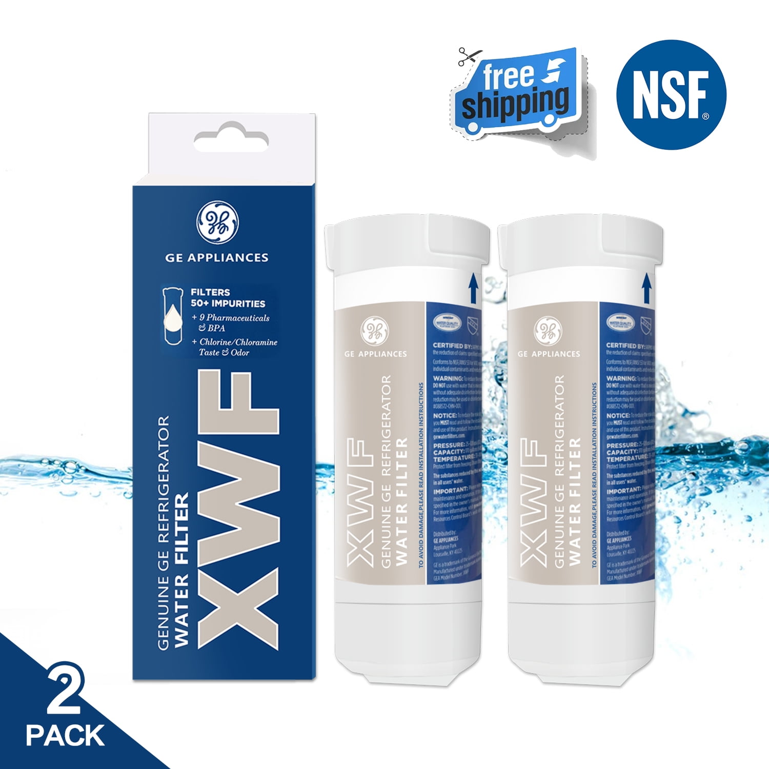 XWF Refrigerator Water Filter ,XWF Replacement XWF Appliances