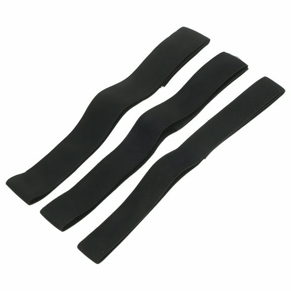 TELOLY 3 Pcs Wig Elastic Band Athletic Headbands Wigs Front Lace Women's