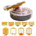 thumbnail image 2 of Joyfeel Food Processor 14-in-1 Vegetable Chopper Draining Cutter with Stainless Steel Blades, 2 of 10