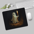 thumbnail image 3 of Cute Ghost Mouse Pad, Halloween Ghost Decor Mouse Pad, 9.5x8 Inch, 3 of 14