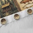 thumbnail image 4 of Castle Fairy Big Bass Fish Curtains Pack of 2 (42x84 Each),Fishing Curtains Blackout, 4 of 6