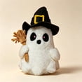 thumbnail image 4 of syligr 11Inch Halloween Ghost Plush Toy, Soft Cute Stuffed Animal Doll for Home Shelf Sofa Decoration,Spooky Party Decor, Birthday Gift, 11Inch, 4 of 7