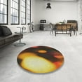 thumbnail image 4 of Ahgly Company Machine Washable Indoor Rectangle Transitional Night Red Area Rugs, 7' x 10', 4 of 7