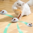 thumbnail image 4 of CIYISON Plush Mice Cats Toy Indoor Active Healthy Hunting Toy Pet Cats Mice Toy, 4 of 10