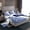 Blue White, variant on Homewish Teens Blue Flower Leaves 3pcs Twin Sheet Sets,Vintage Aesthetic Twin Fitted Sheet,Minimalist Mid Century Breathable Flat Sheet,Microfiber Bedroom Decor
