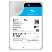 Seagate SkyHawk AI ST24000VE002 24TB 7200 RPM 512MB Cache SATA 6.0Gb/s 3.5 Internal Hard Drive