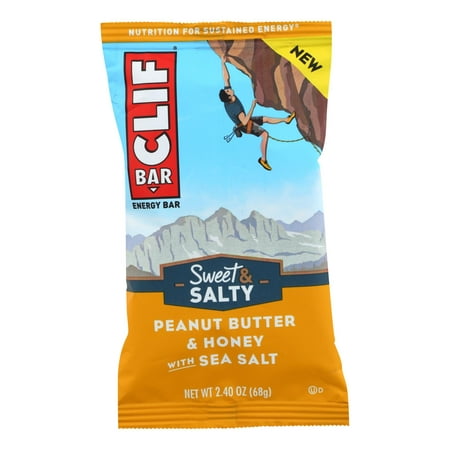 Sweet And Salty Energy BarPeanut Butter And Honey With Sea SaltCase Of 122.4 Oz.