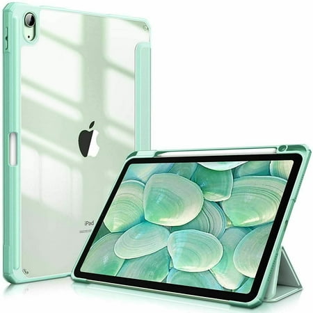 Case for iPad Air 5th Generation Case 2022 10.9 Inch  Slim Stand Hard Back Shell Protective Smart Cover Specification: Type: Folding Folio Case Material: Synthetic Leather Compatible Brand:For Apple Compatible Screen Size: 10.9 in Compatible Model: For iPad Air 4th Generation 10.9 Inch 2020 For iPad Air 5th Gen 10.9   2022 Features: Integrated Stand  With Pencil Holder  Magnetic  Smart Case Package Included: 1 x Folding Folio Case Attention: Exclusively designed for iPad Air 5th Generation 2022 (Model Number: A2588/A2589/A2591)  for iPad Air 4th Generation 2020 (A2072/A2316/A2324/A2325) 10.9 Inch Tablet. Not compatible with any other devices.