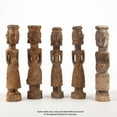 thumbnail image 3 of Primitive African Tribal Village Woman Statue, 24 Inches Tall, 3 of 4