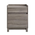 thumbnail image 3 of Linon Tracey Classeur en Bois au Design Compact avec 2 Tiroirs, Fini Gris, 3 of 15