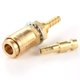 thumbnail image 4 of Adaptador Gas Refrigerado Likrtyny 6 Mm Conector Manguera Rápida para Antorcha Soldadora MIG TIG dorado, 4 of 9